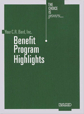 Benefit program highlights for employees at a medical equipment manufacturer.