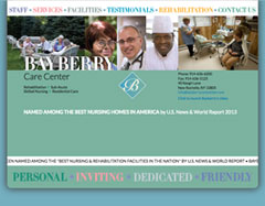 Website for a New York long-term care center