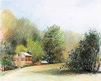 YMCA Camp with cabin in the Berkshires