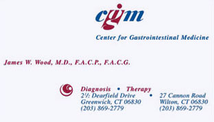Logotype for medical services: gastroenterology.