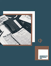 Capabilities brochure for a municipal bond trader.