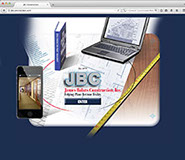 Website for a construction company