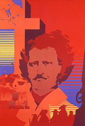 Poster: Book cover illustration for a children's book, "A Very Small Rebellion"