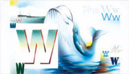 New Book of Knowledge: alphabet header illustration
