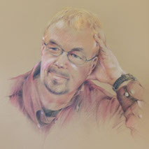 Self-portrait, 2013: colored pencils