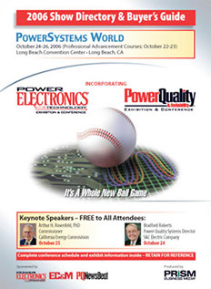 Show Directory and Buyer's Guide cover for a power systems show.